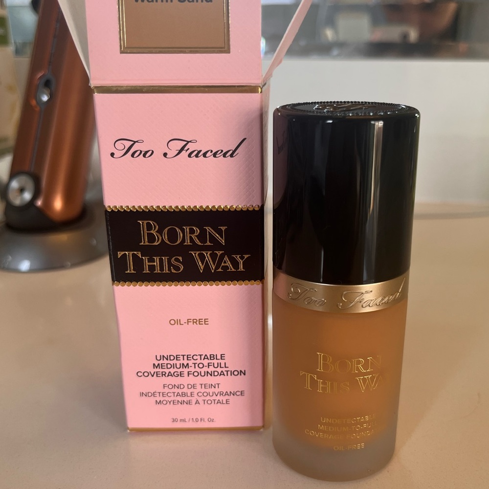 Too Faced Born This Way foundation in Warm Sand